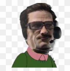 Wardenflanders Edit 1 Meme Shittyrainbow6 - Figurine Png,Meme Glasses Transparent