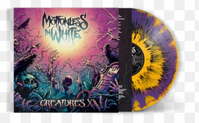 Motionless In White Have Announced The - Creatures Anniversary Vinyl Motionless In White Png,Motionless In White Logo