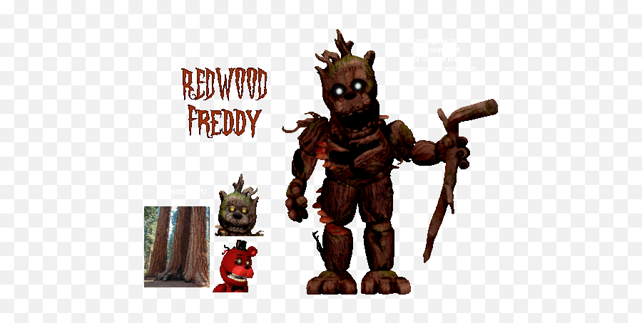 Red Wood Freddy Gif - Redwoodfreddy Discover U0026 Share Gifs Supernatural Creature Png,Freddy Icon