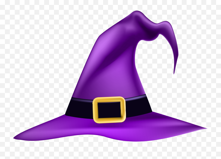 Library Of Plain Party Hat Banner Free Purple - Witch Hat Clip Art Png,Birthday Hats Png