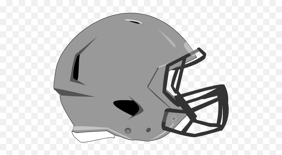 Riddell Football Helmet Clipart - Blank Gray Football Helmet Png,Riddell Speed Classic Icon