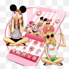 Best Friend Forever Themes Hd - Friends Wallpaper png