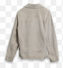All Saints Oversized Suede Biker Jacket By Olivia Lopez - Long Sleeve png