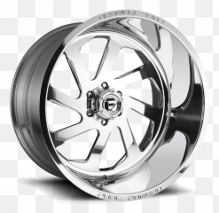 Ff39 6 Lug Polished 24x14 Blank - Fuel Forged png