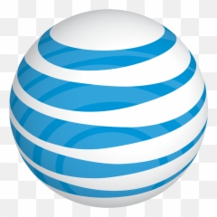 Logo Att Png 6 Image - Blue And White Circle Logo,Att Logo Png