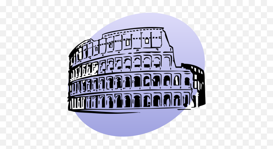 P Icon Colosseum - Colosseum Clip Art Png,Colosseum Png