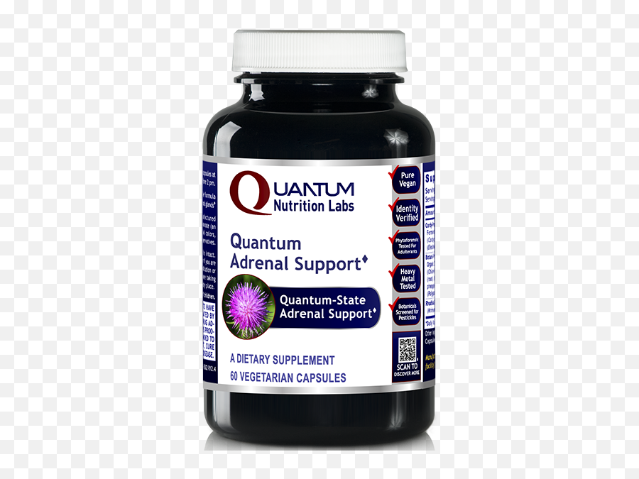 Adrenal Support Quantum - Capsule Png,Adrenal Icon