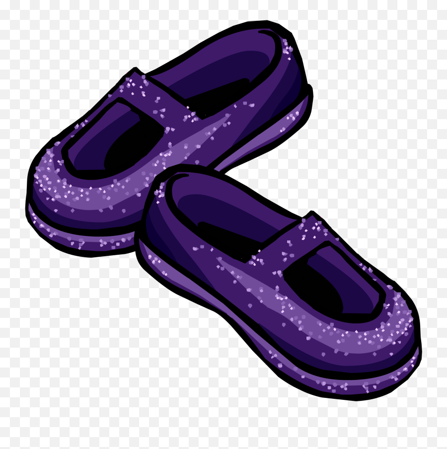 Clipart Shoes Slipper Transparent - Club Penguin Slippers Png,Slippers Png
