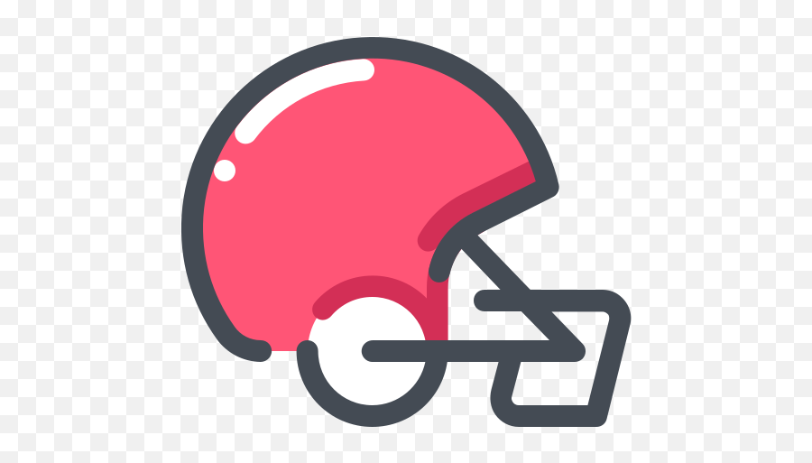 American Football Helmet Icon In Pastel Style - Revolution Helmets Png,Nfl Helmet Icon