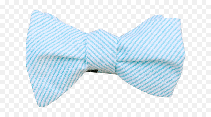 Light Blue Seersucker Bow Tie - Bow Tie Png,Necktie Png