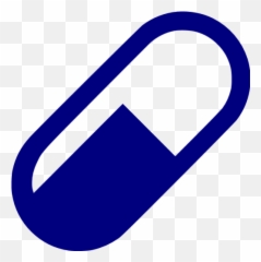 Navy Blue Pill Icon - Free navy health icons Blue Pill Icon Png