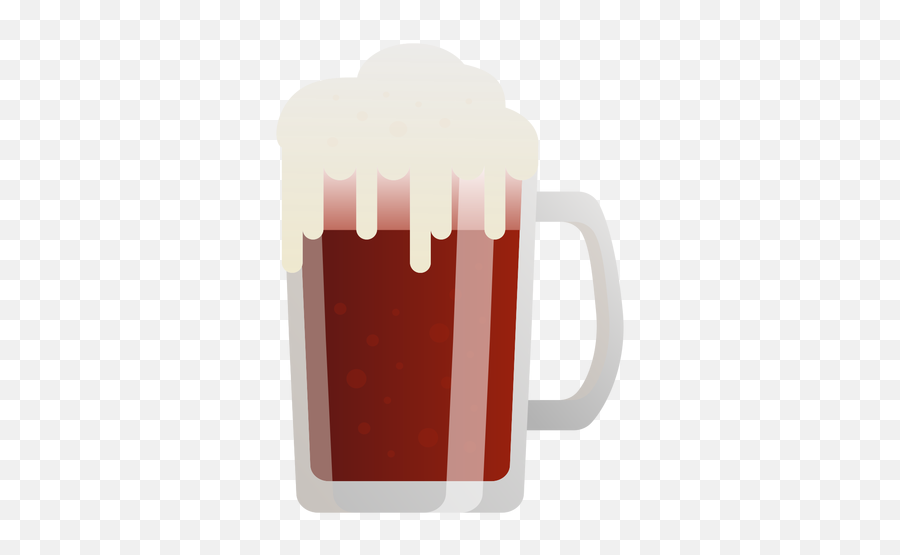 Beer Dark Foam Glass Flat - Transparent Png U0026 Svg Vector File Mug,Foam Png