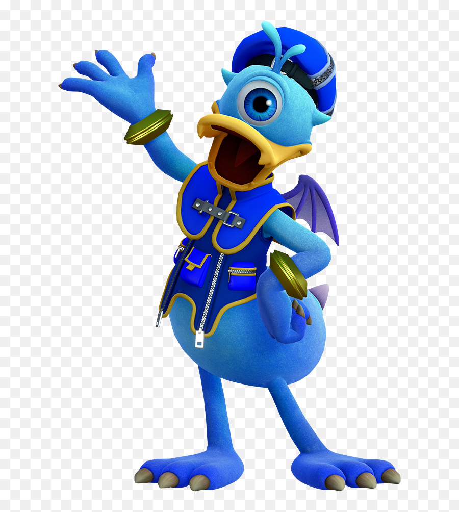 Download Hd Sora Kh3 Monster Inc Donald Duck - Kingdom Hearts 3 Donald Duck Png,Monster Inc Png
