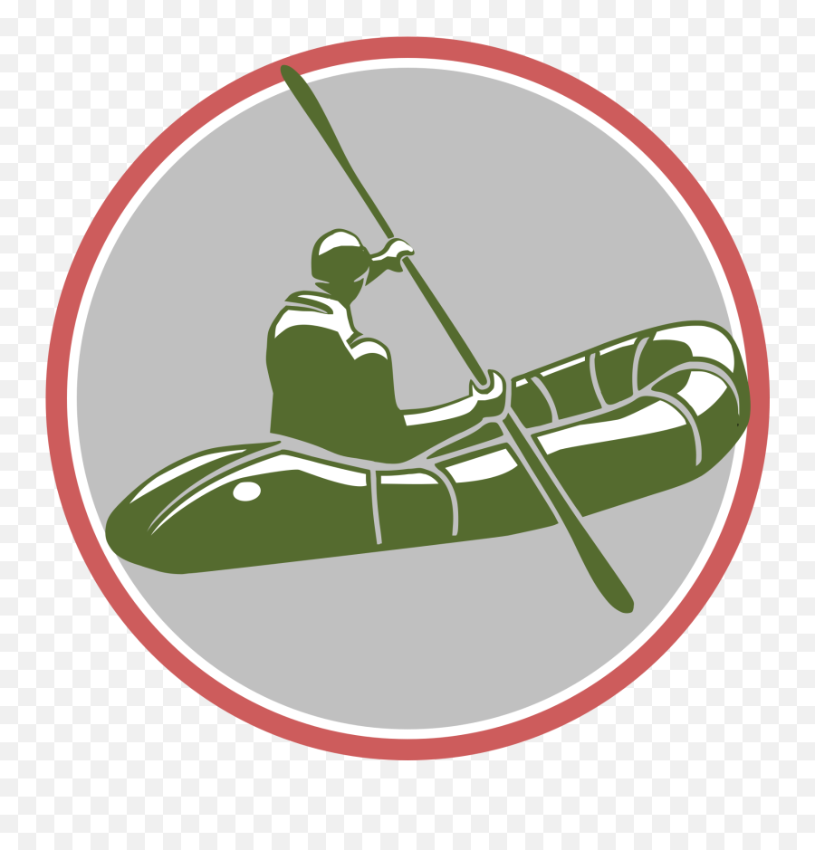 Packrafting Pine Creek Gorge - Down A Spring To Rattlesnack Coffee Badge Png,Pine Tree Canoe Icon
