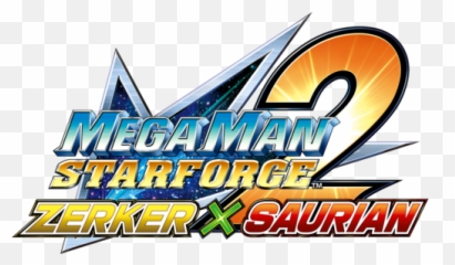 Mega Man Star Force 2 Zerker X Saurian - SteamGridDB Megaman X Logo png
