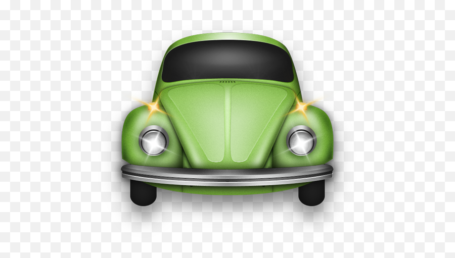 Beetle Avocado Icon Classic Iconset Wackypixel - Vw Bug Cartoon Png,Avocado Icon