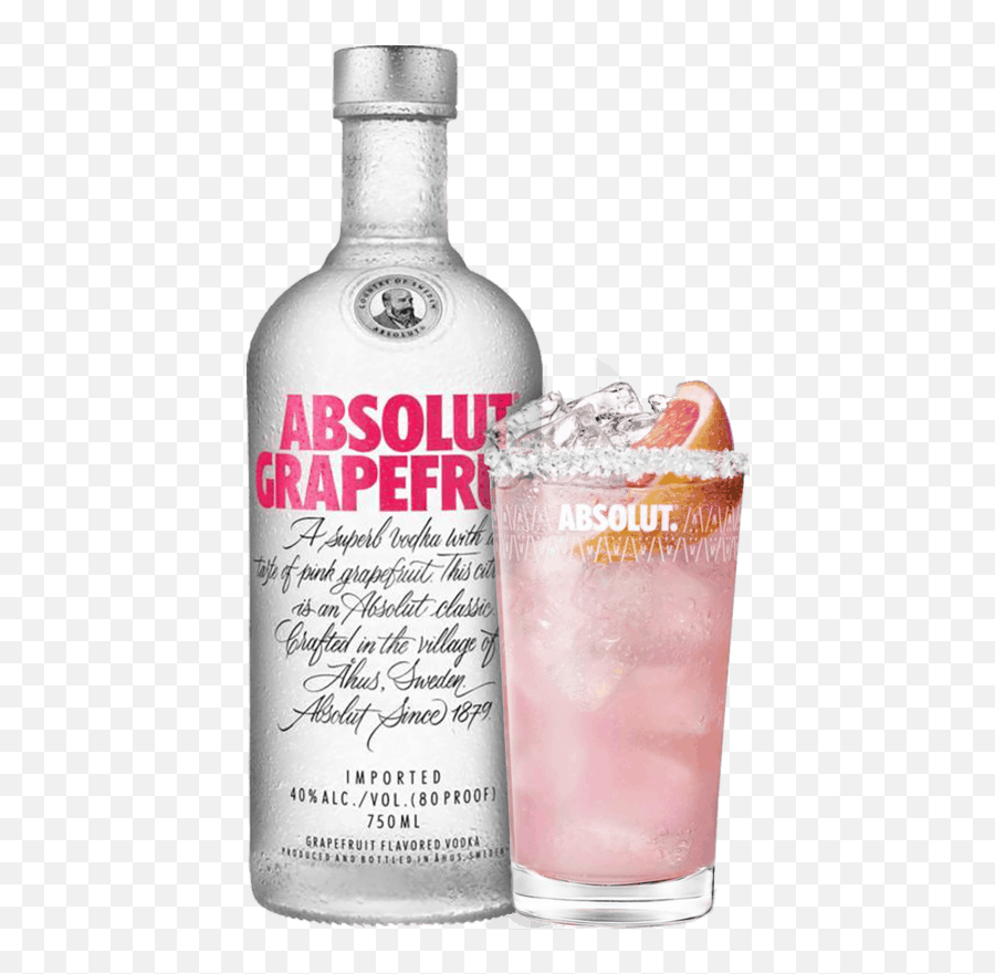 Download Hd Absolut Offer - Absolut Grapefruit Vodka Vodka And Tonic Png,Vodka Transparent Background