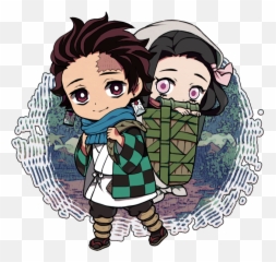 Chibi Demon Slayers Kimetsu No Yaiba - Kimetsu No Yaiba Characters Png,Anime Chibi Png