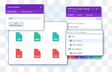 Wp File Download As Manager For Divi Builder Png