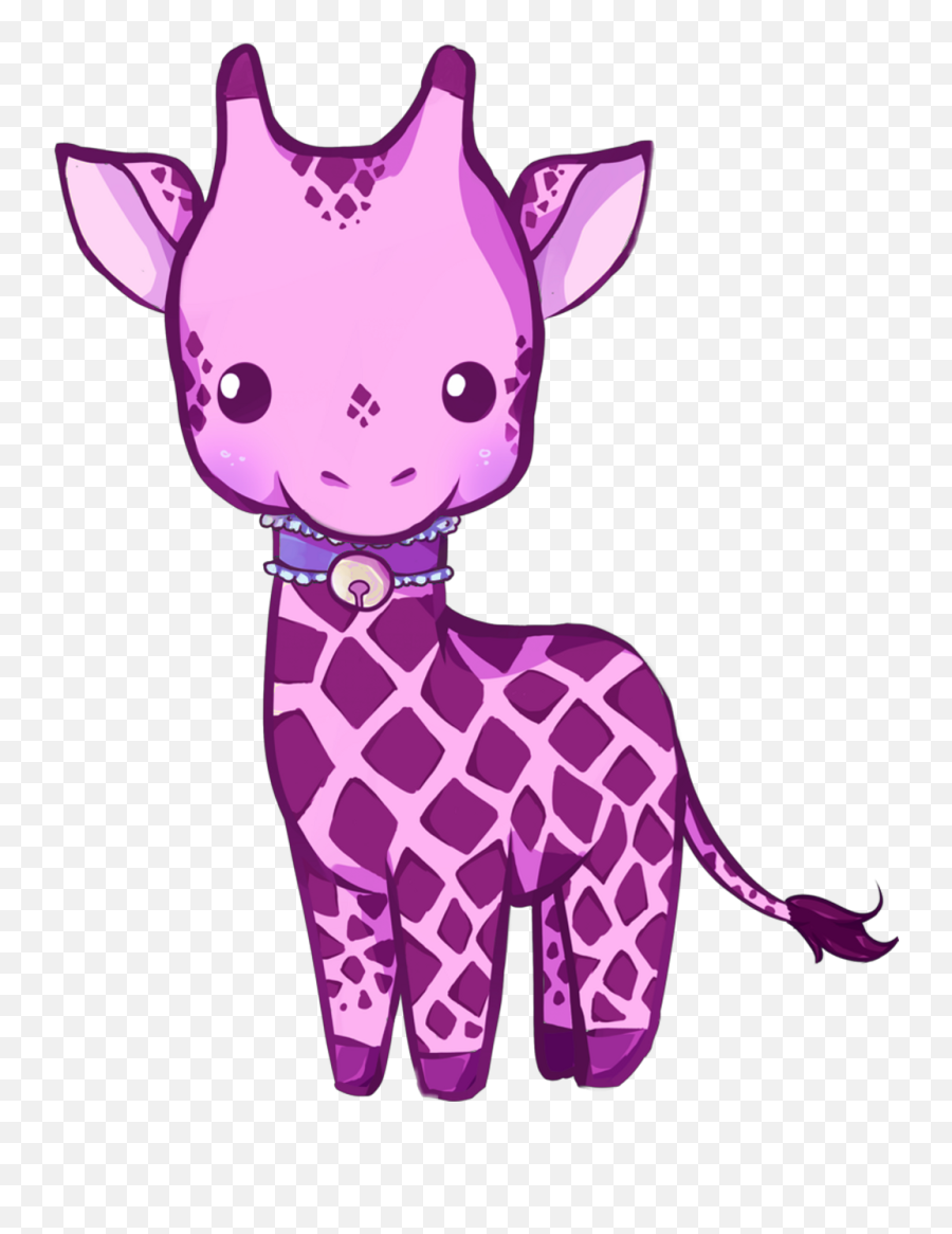 Jirafa Sticker - Kawaii Cute Animated Animals Clipart Full Kawaii Cute  Giraffe Drawing Png,Animal Clipart Png - free transparent png images -  
