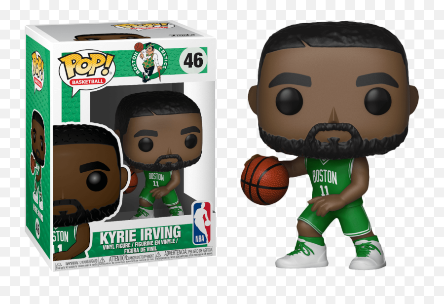 Kyrie Irving Clipart Transparent - Kyrie Irving Funko Pop Png,Kyrie Png