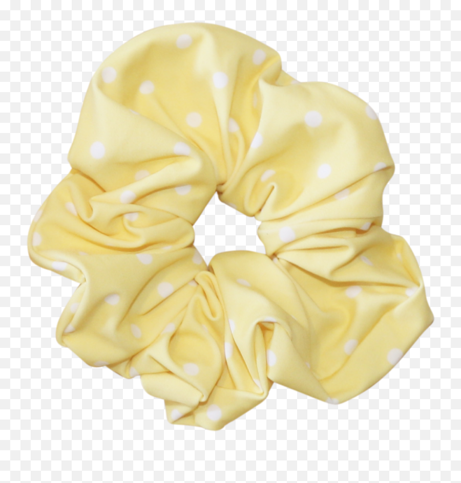 Scrunchie Png Yellow Pastel Aesthetic - Flower,Scrunchie Png