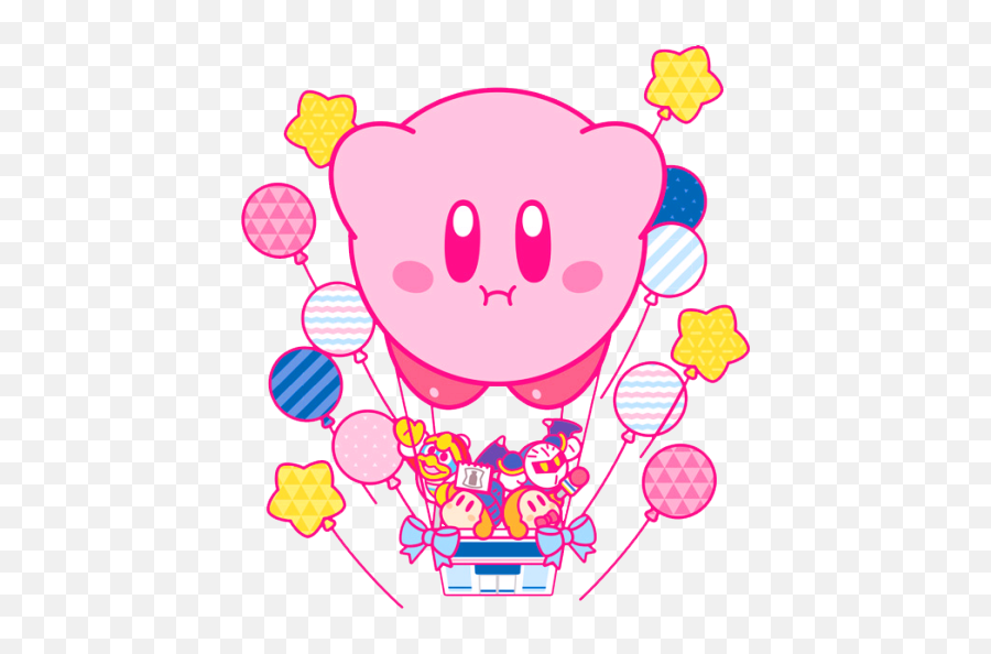 Download Hd Mirai E Jump - Lawson Kirby Transparent Png Dream Land,Kirby Png