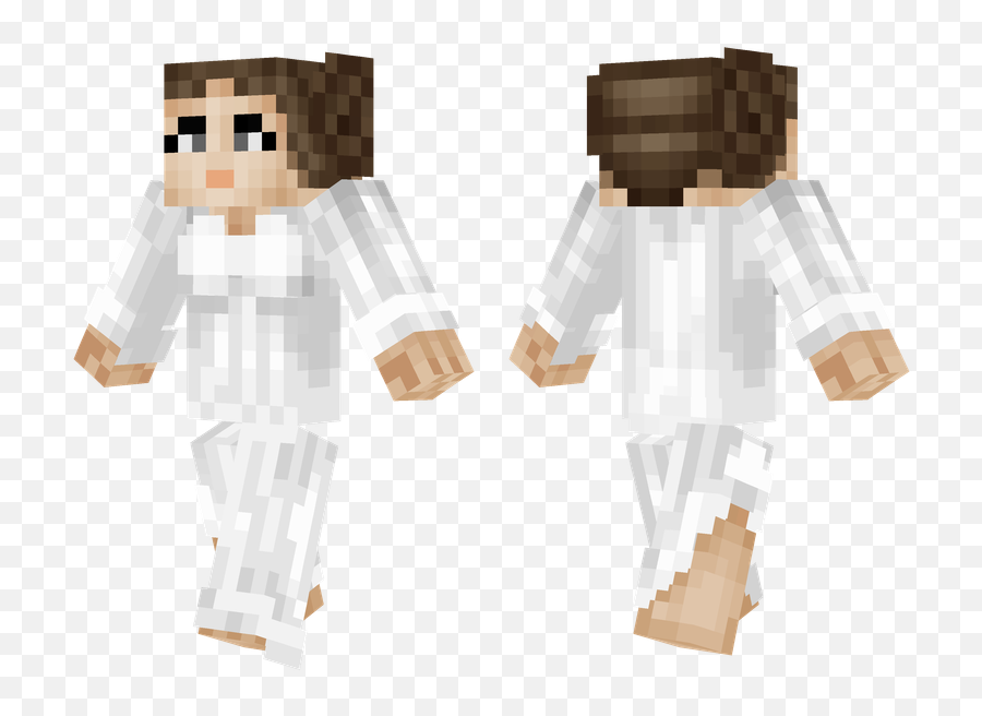 Princess Leia Minecraft Skins - Star Wars Prinzessin Leia Minecraft Skins Png,Leia Png