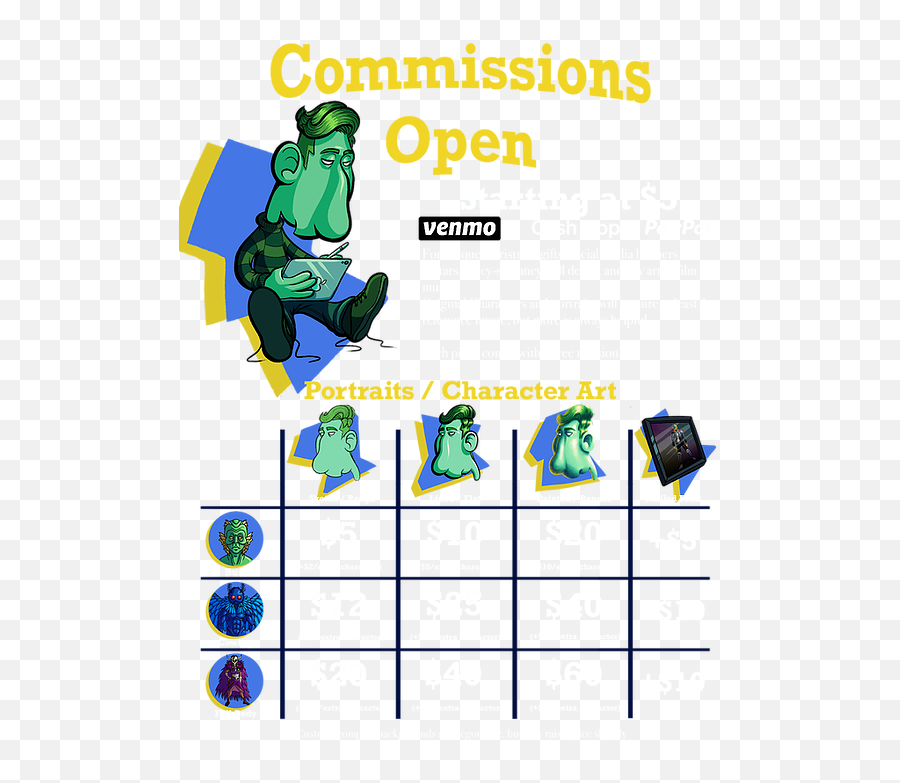 Commission Devin W Durocher - Cartoon Png,Venmo Png