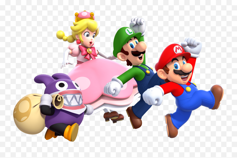 Download Hd New Super Mario Bros - Peachette Mario New Super Mario Bros U Deluxe Transparent Png,Mario Transparent Png