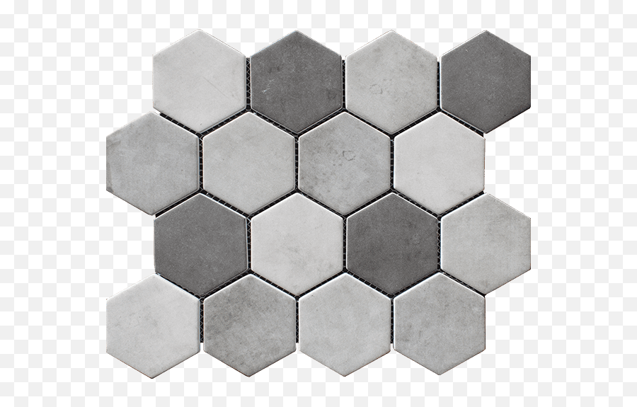 Grey Mix Hex Union Tiles Pty Ltd - Tiles Grey South Africa Png,Hex Pattern Png