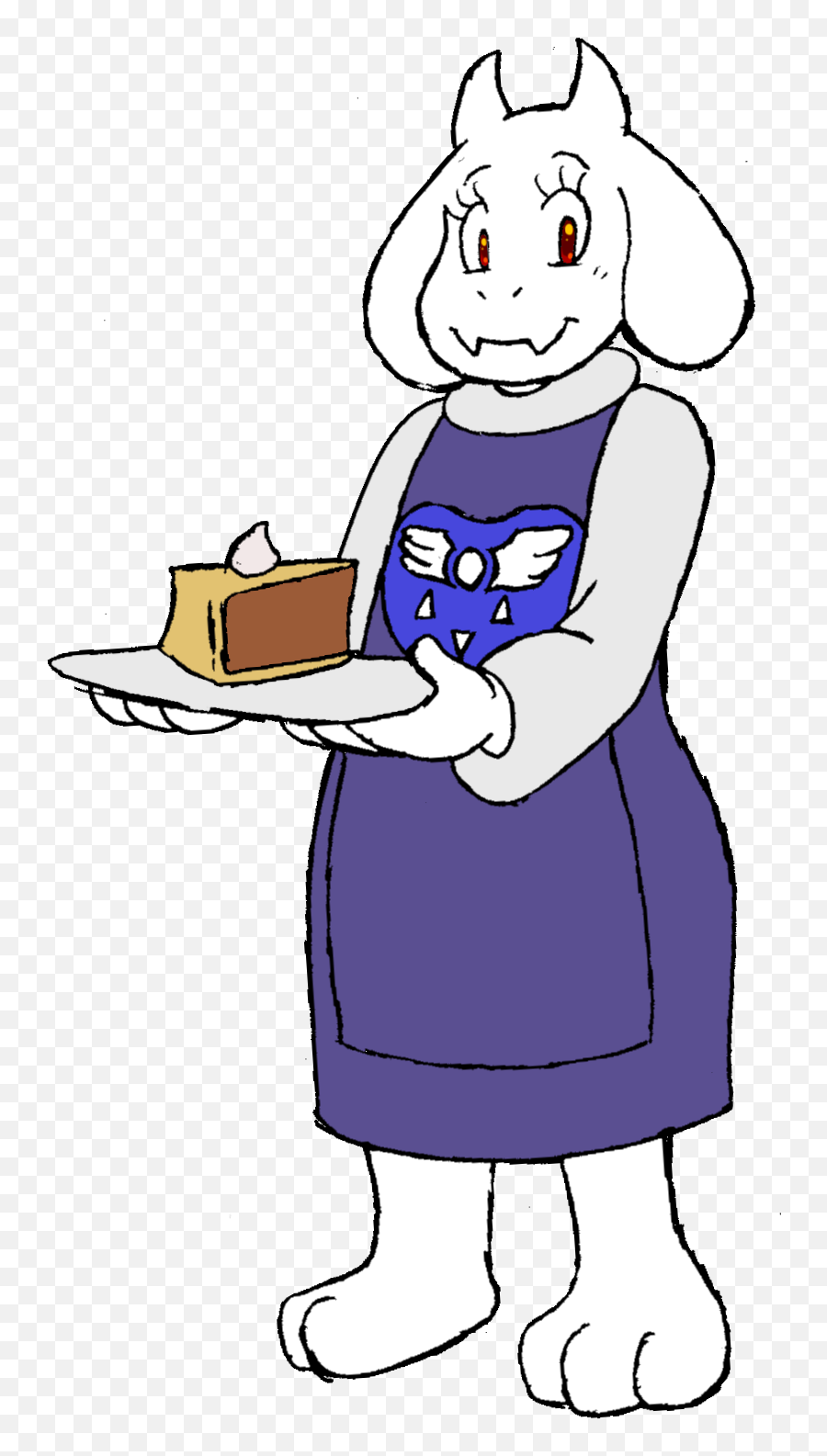 Download Drawn Background Undertale - Toriel Mii Full Size Toriel Undertale Drawing Easy Png,Toriel Png