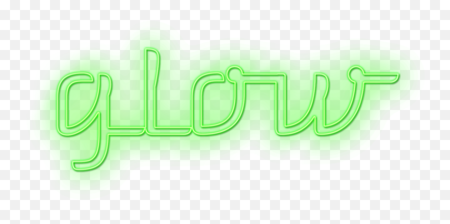 The Glow Up Lounge Png Green