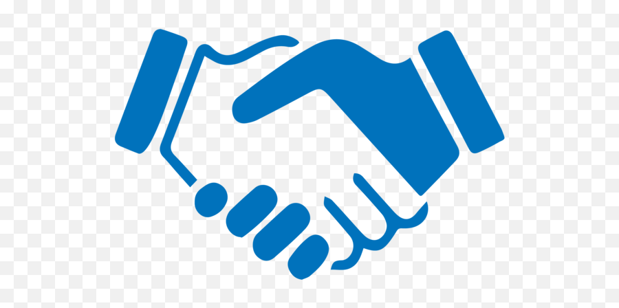 Handshake - Shake Hand Icon Png 600x409 Png Clipart Download Blue Shake Hands Icon,Handshake Icon Png