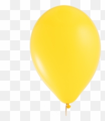 Yellow Balloon - Love Rock Png,Yellow Balloon Png