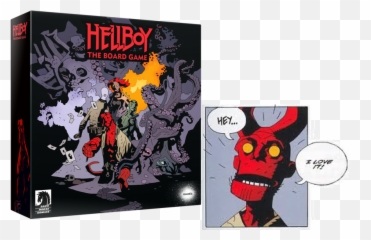 Mantic Games - Yearold Hellboyu0027s Onboard Hellboy Board Game Art Png,Hellboy Png