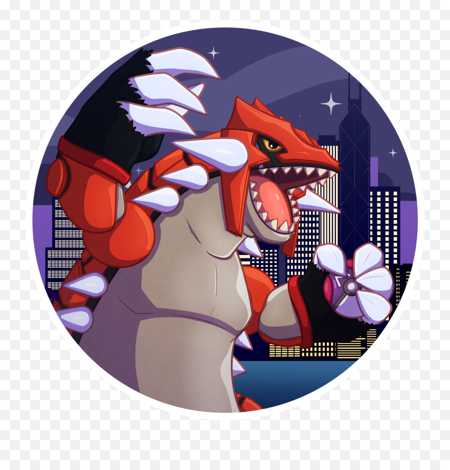 Groudon Night U2014 Weasyl - Cartoon Png,Groudon Png