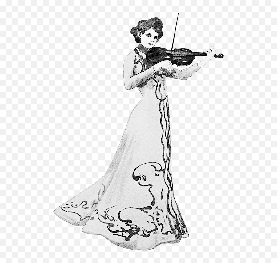 Womanu0027s Concert Dress 1900 - 20th Century Fashion 1900 Dress Transparent Png,Dress Transparent Background