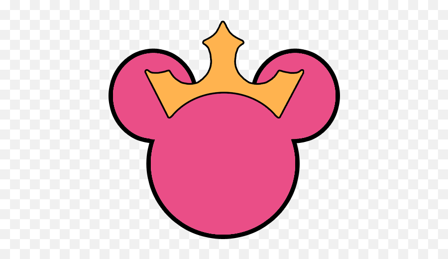 Download Minnie Pink Crown - Clip Art Png,Pink Crown Png