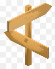 Wooden Blank Arrow Sign Blankswood Signwooden - Icon png