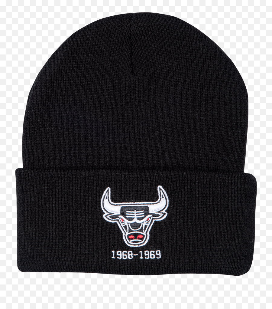 Team Logo Cuff Knit - Beanie Png,Black Bulls Logo