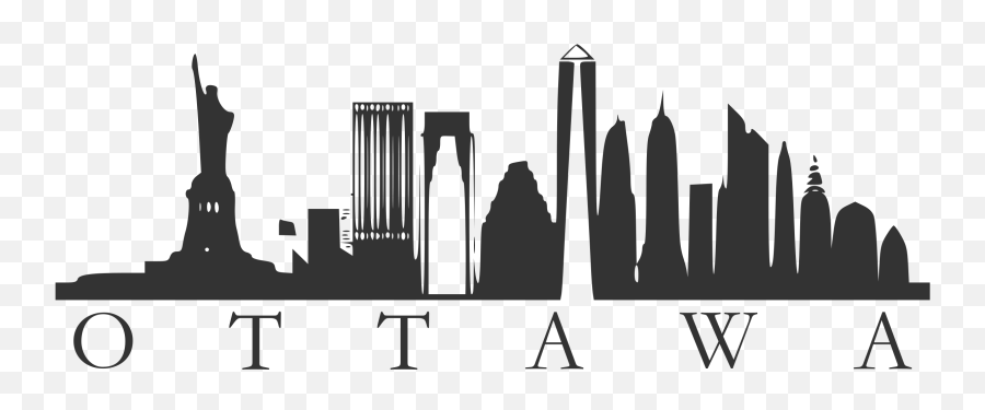 Ottawa Silhouette Clipart - Clip Art Png,Seattle Skyline Png