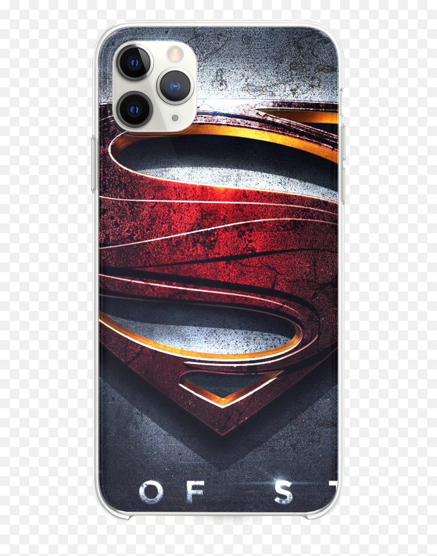 Man Of Steel Iphone 11 Pro Max Case - Man Of Steel Ost Poster Png,Superman Logo Wallpaper