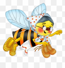 Cartoon Clip Art - Dessin Abeille Rigolote Png,Cute Bee Png