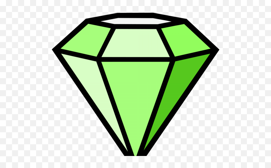 Diamond Clipart Transparent Background - Green Diamond Clipart Png,Diamond Transparent Background