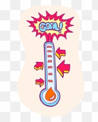 Reaching Your Goal Thermometer Transparent U0026 Png Clipart - Fundraising Background