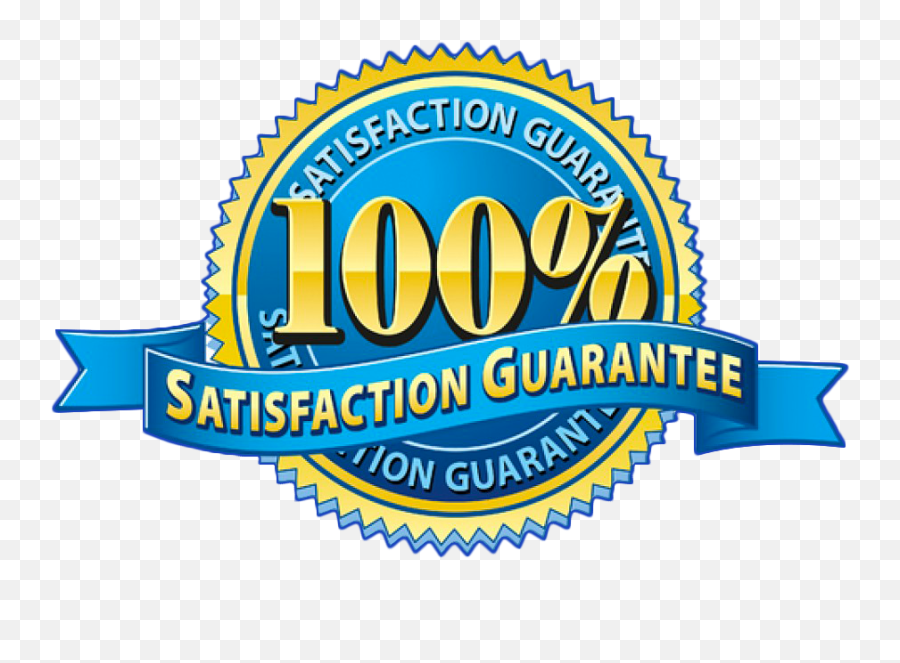 100 Satisfaction Guarantee Png - Clip Art,Guarantee Png
