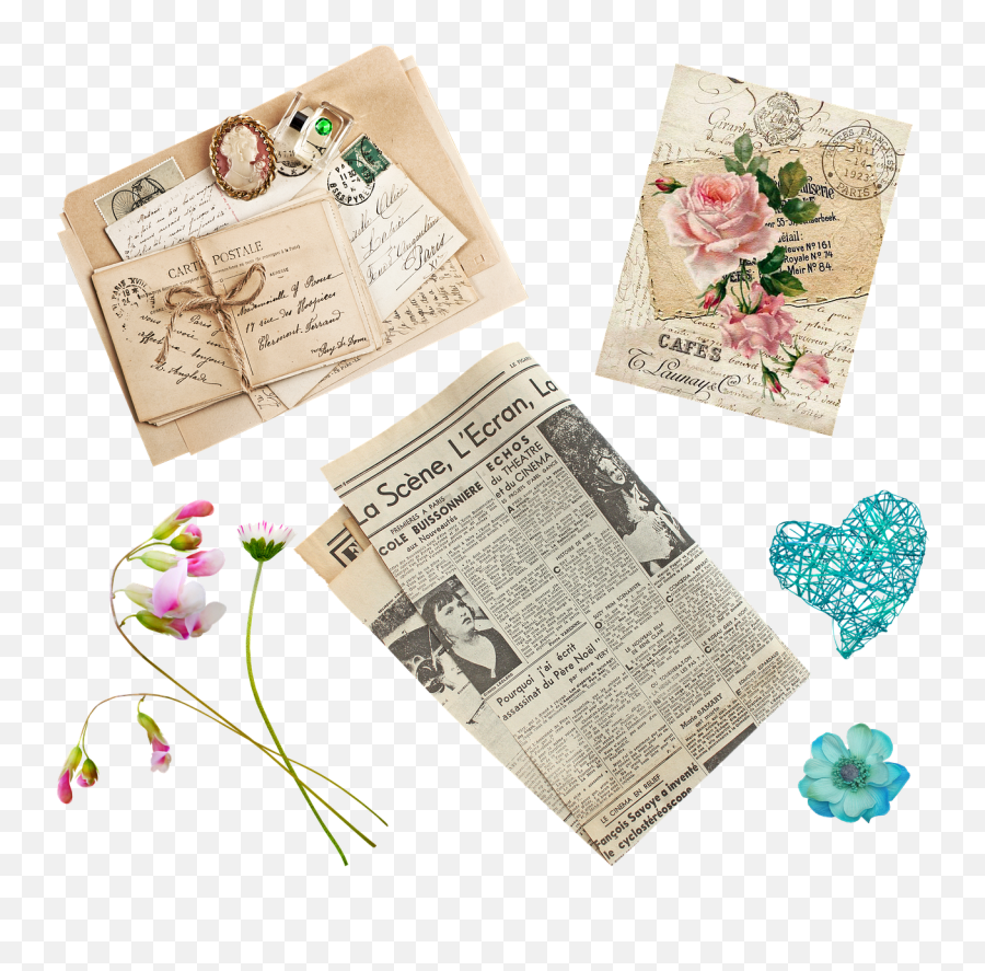 Ephemera Vintage Papers Letters - Vintage Letters Pixabay Png,Vintage Paper Png