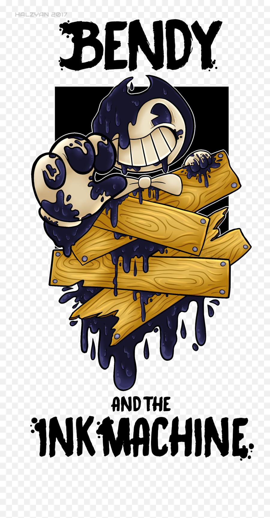 Bendy Vector - Bendy And The Ink Machine Png,Bendy Png