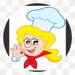 Wendys Png - Old Women Chef Vector,Wendys Png